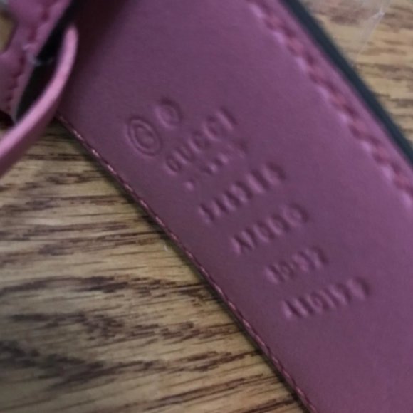 Pink Gucci Women\'s belt